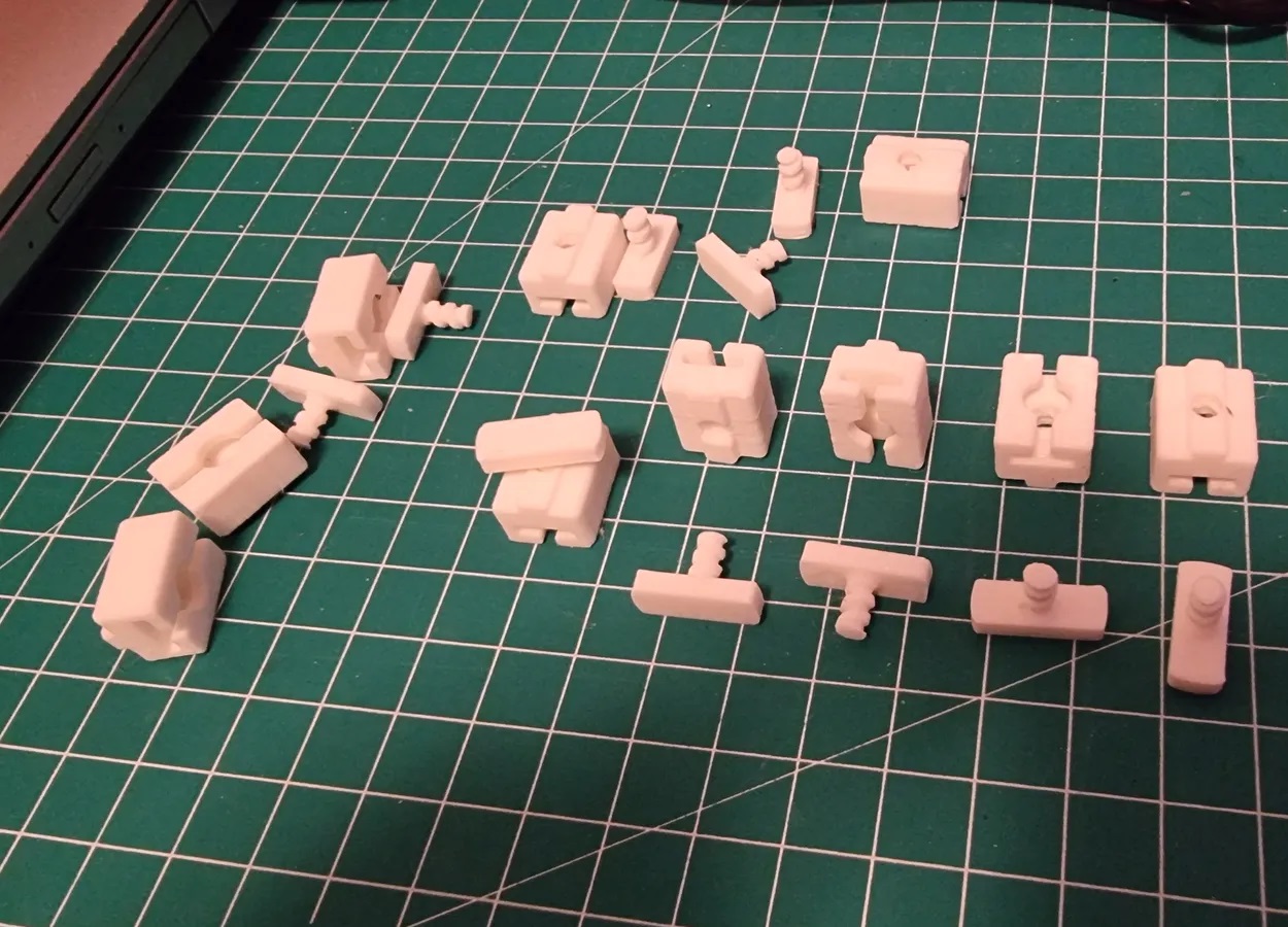 Karavan T Perde Sabitleme Aparatı ABS Baskı 4 Adet 00554 - Görsel 2