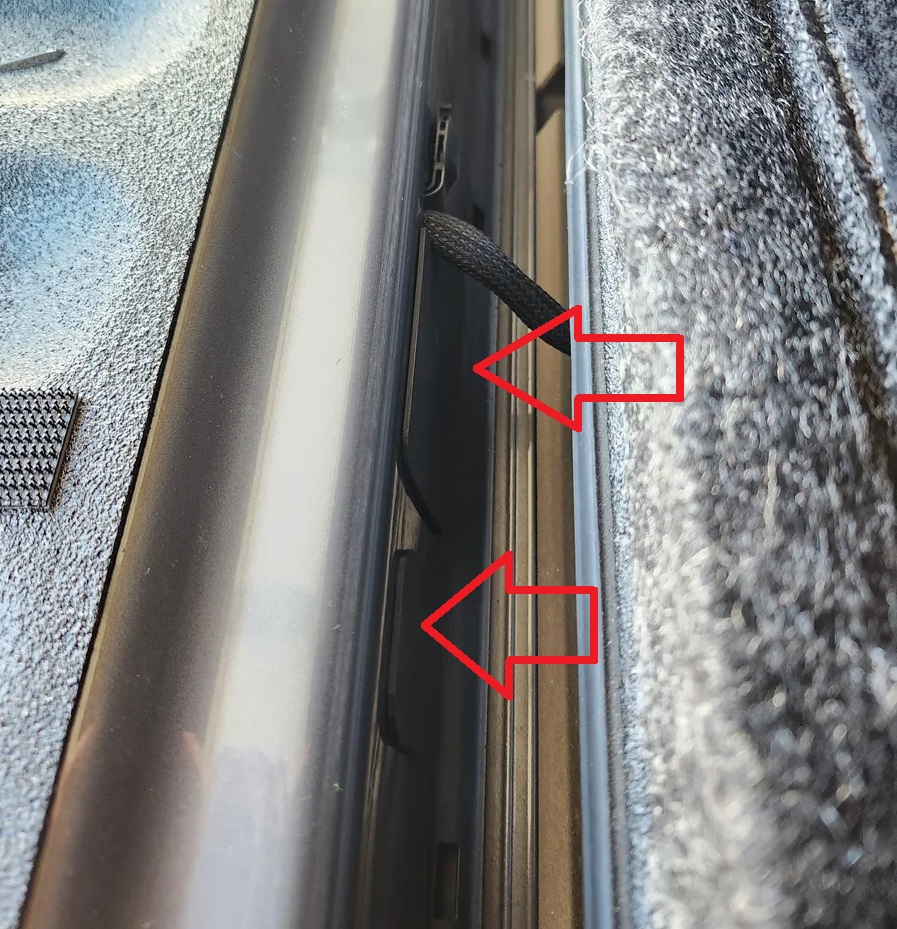 2022-2024 Ford Focus Bagaj Tıpaları TPU Baskı 00576