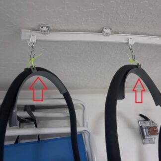 Garajda Araç Şarj Kablosu Tutucu ABS Baskı 00578