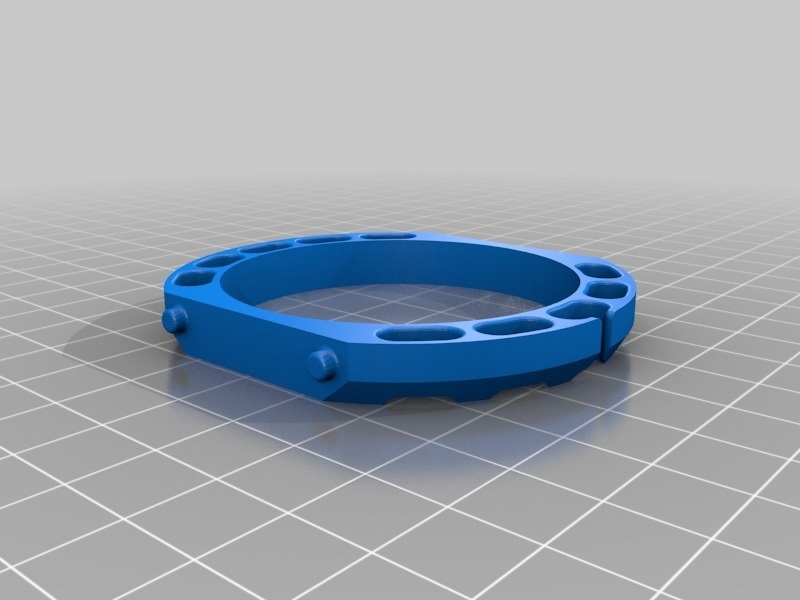 MK6 Ford Fiesta Hararet Göstergesi Montaj Braketi ABS Baskı 00583 - Görsel 3