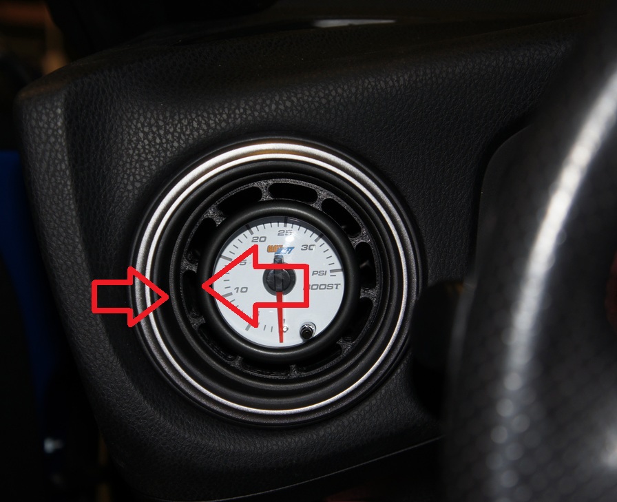 Subaru BRZ ve Scion FR-S 52 Mm Havalandırma Pod Braketi ABS Baskı 00584