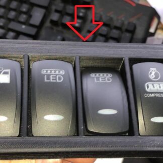 Range Rover Classic Düğme Braketi ABS Baskı 00593