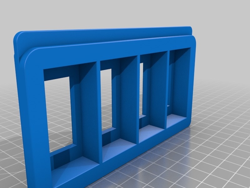 Range Rover Classic Düğme Braketi ABS Baskı 00593 - Görsel 3