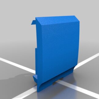 BMW E30 1982-1994 Tampon Çeki Kapağı ABS Baskı 00597