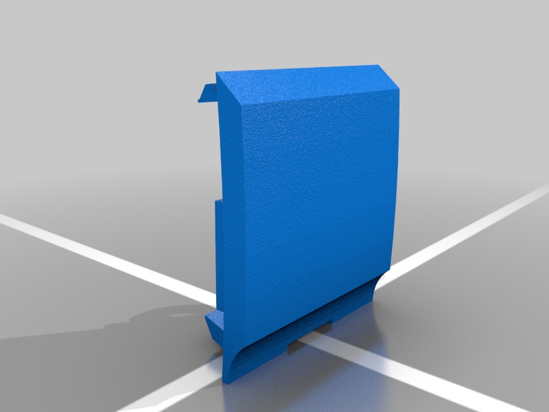 BMW E30 1982-1994 Tampon Çeki Kapağı ABS Baskı 00597