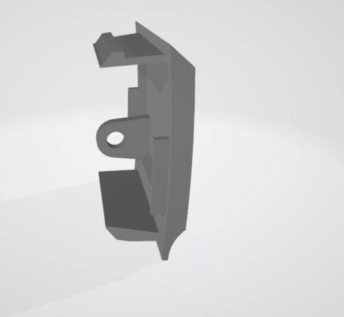 BMW E30 1982-1994 Tampon Çeki Kapağı ABS Baskı 00597 - Görsel 3