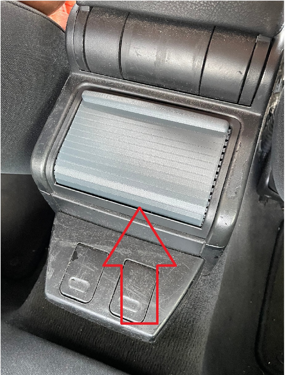 BMW E46 Küllük Sürgüsü ABS Baskı 00607