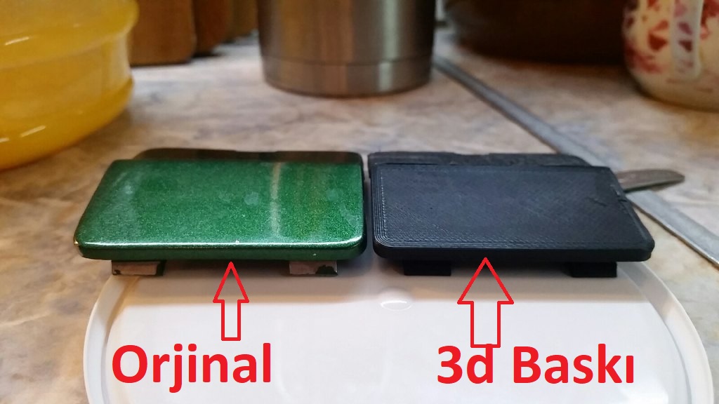 BMW e36 Arka Tampon Kapağı ABS Baskı 00627