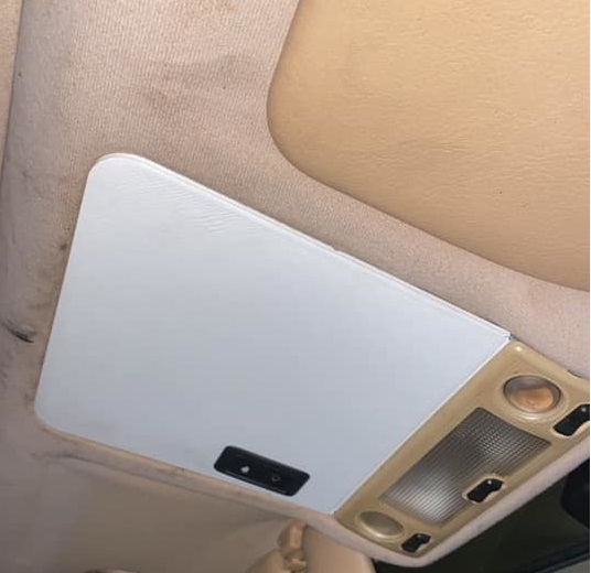 BMW E36 Sunroof Kapağı ABS Baskı 00629