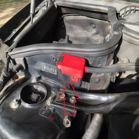 Bmw E46,E83 Uyumlu Terminal Taban Kapağı ABS Baskı 00634