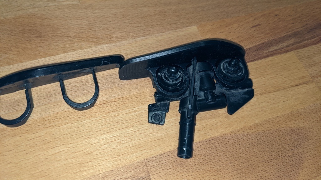 BMW E46 Far Yıkama Kapağı ABS Baskı Sağ ve Sol 00635 - Görsel 2