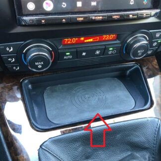 BMW e92 Kablosuz Telefon Şarj Montaj Braketi ABS Baskı 00645