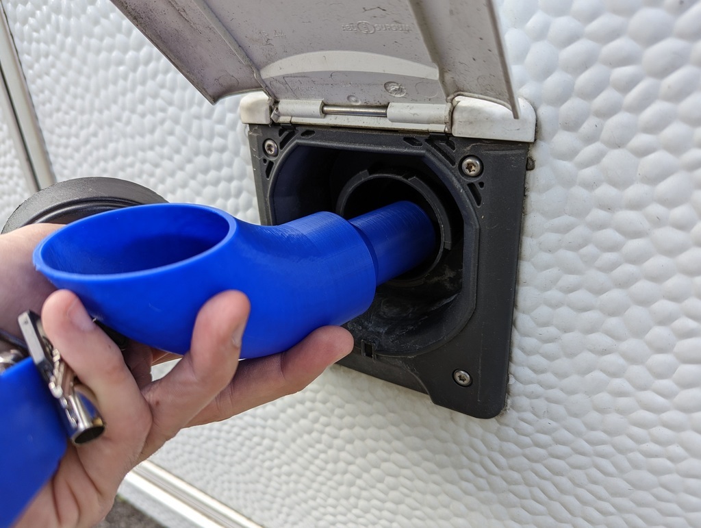 Karavan su haznesi İçin Huni Petg Baskı 00648