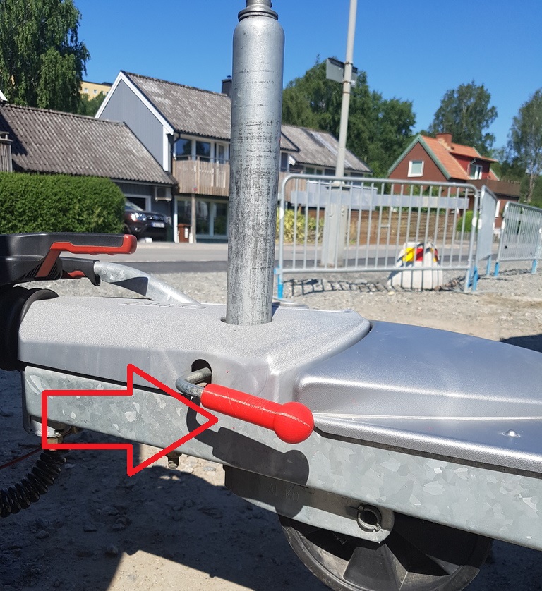 Karavan Teker Demiri Plastiği ABS Baskı 00652