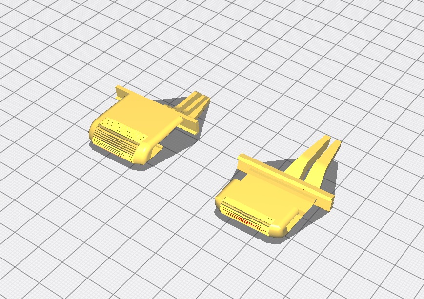 Mitsubishi lancer 9 Havalandırma Düğmesi ABS Baskı 2 Adet 00656