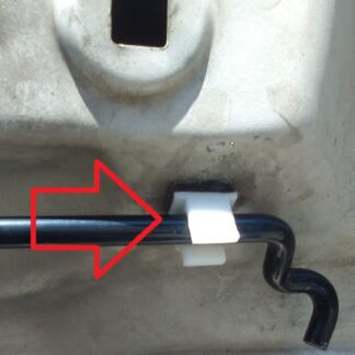 Jeep Wrangler Kaput Demiri Tutma Klipsi ABS Baskı 00663