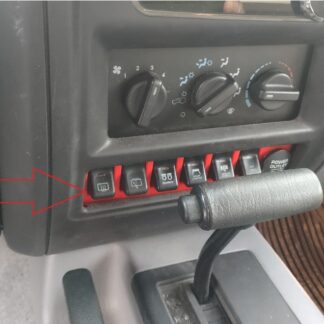 Jeep Anahtar Paneli 1997 - 2001 ABS Baskı 00667