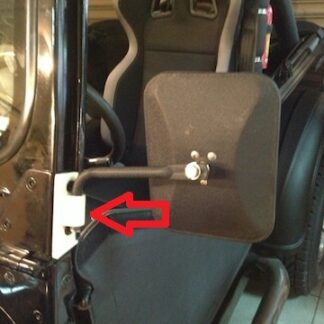 Jeep Wrangler YJ Ayna Braketi 2 Adet ABS Baskı 00671