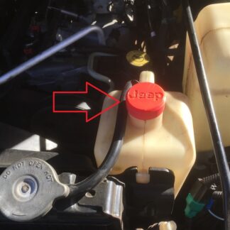 Jeep Wrangler TJ 2002 Su Deposu Kapağı ABS Baskı 00674