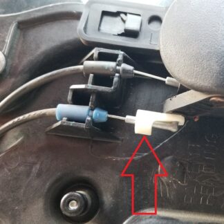 Jeep Wrangler JK kapı mandalı klipsi 2 Adet ABS Baskı 00677