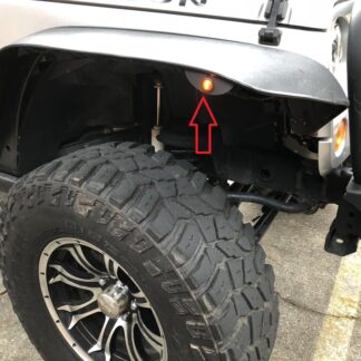 Jeep Wrangler JK Sinyal Lambası Braketi ABS Baskı 00690