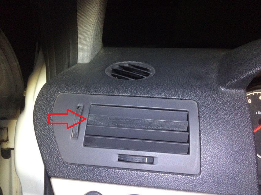 Opel Astra Klima Kalorifer Izgrası 4 Adet ABS Baskı 00694