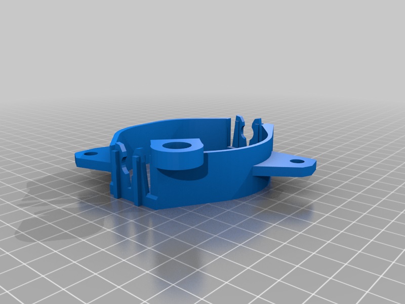 Opel Astra J 2010 Far Montaj Braketi Sağ ve Sol ABS Baskı 00696 - Görsel 2