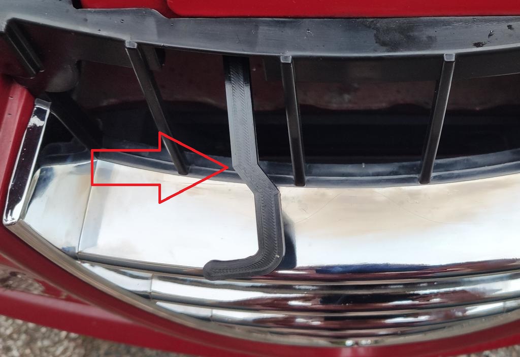 Alfa Romeo 159 Kaput Plastiği ABS Baskı 00706