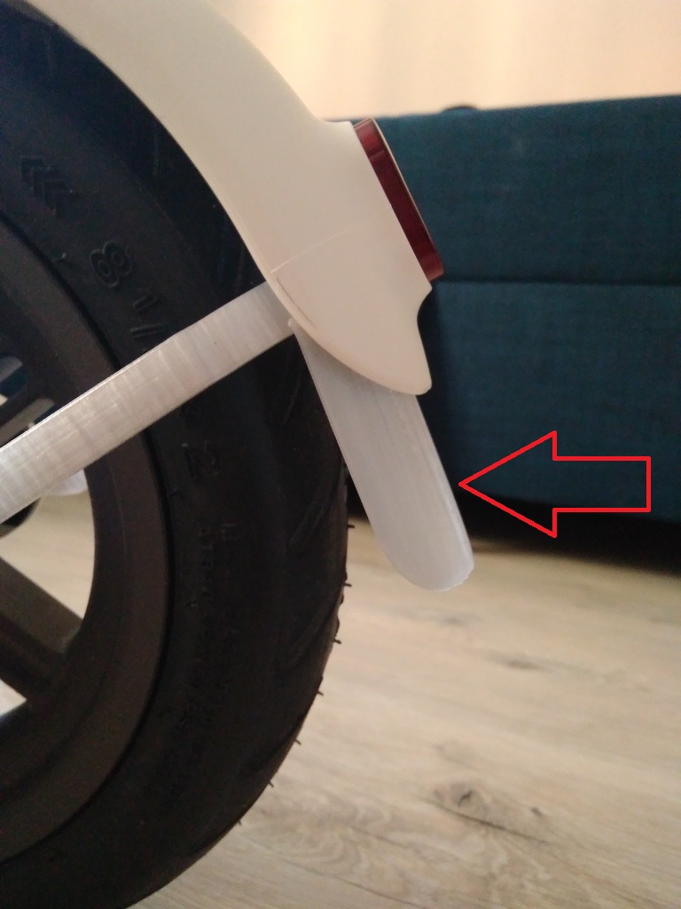 Xiaomi mijia m365 Arka Çamurluk ABS Baskı 00711