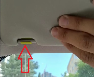 Alfa Romeo 156 Güneşlik Klipsi ABS Baskı Sağ ve Sol 00716