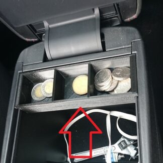 Mazda 6 2014 ve Mazda 3 2015-2016 Uyumlu Bozuk Para Kutusu ABS Baskı 00719