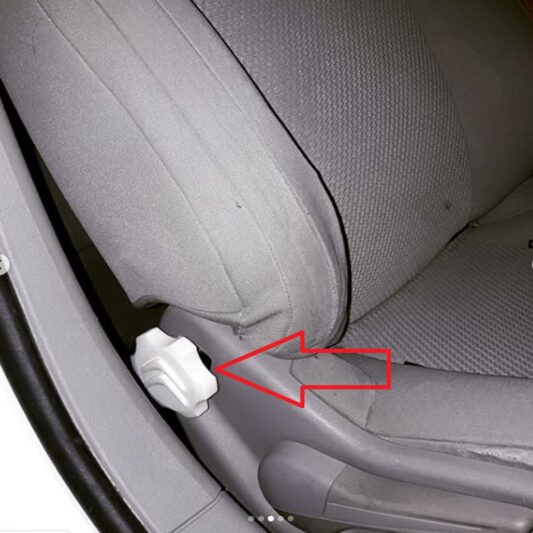 Citroen C5 Koltuk Ayar Kolu ABS Baskı 00721