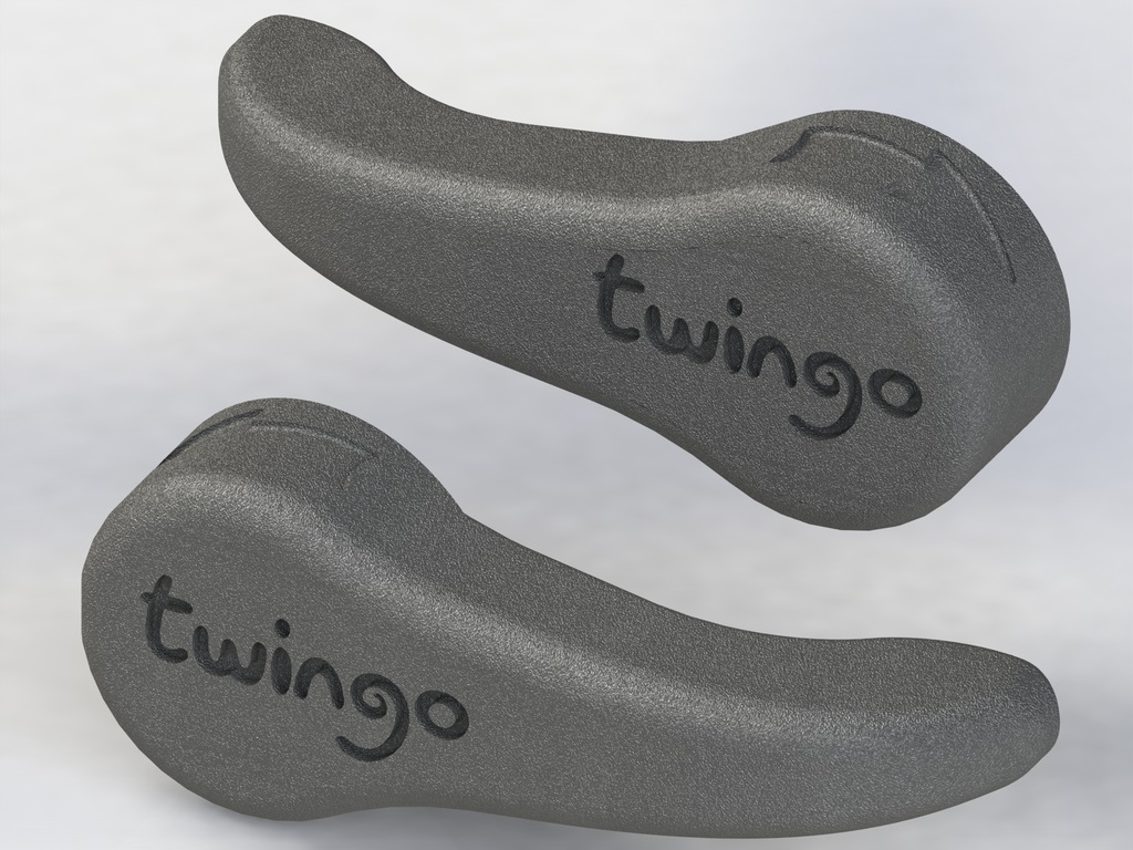 Renault Twingo Koltuk Ayar Kolu ABS Baskı Sağ ve Sol 2 Adet 00725