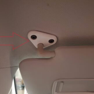 Subaru Forester Güneşlik Takozu ABS Baskı 2 Adet 00734