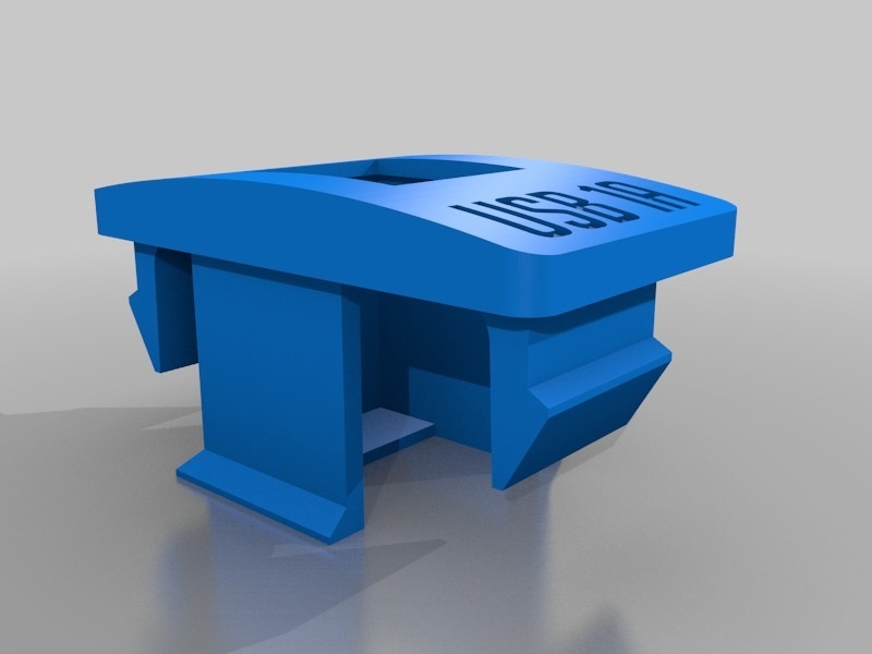 Subaru Forester USB Şarj Braketi ABS Baskı 00735 - Görsel 2