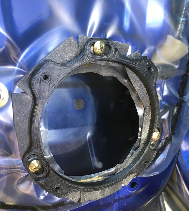 Subaru Forester 6,5 İnch Hoparlör Braketi ABS Baskı 00739 - Görsel 2