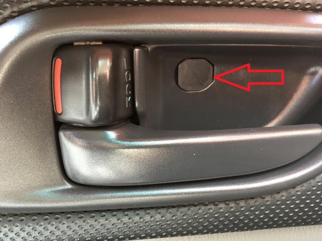 Subaru Forester Kapı Kolu Tıpası 4 Adet ABS Baskı 00741 - Görsel 2