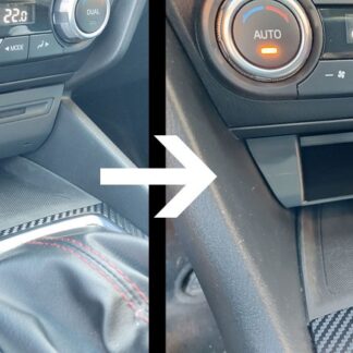 Mazda 3 Cd Çalar yerini Torpido Gözüne Dönüştürme Braketi ABS Baskı 00745