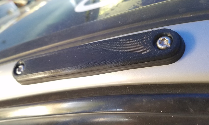 Subaru Impreza Anten İptal Braketi TPU Baskı 00746 - Görsel 3