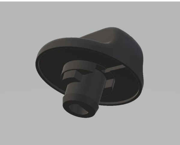 Peugeot 306 Fan Düğmesi ABS Baskı 00747 - Görsel 3