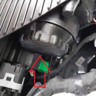 Hyundai Ioniq Uzun Farlar İçin Far Kapağı ABS Baskı 00751