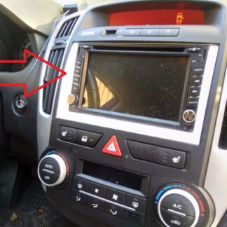 Kia Ceed Radyo Çerçevesi ABS Baskı 00758