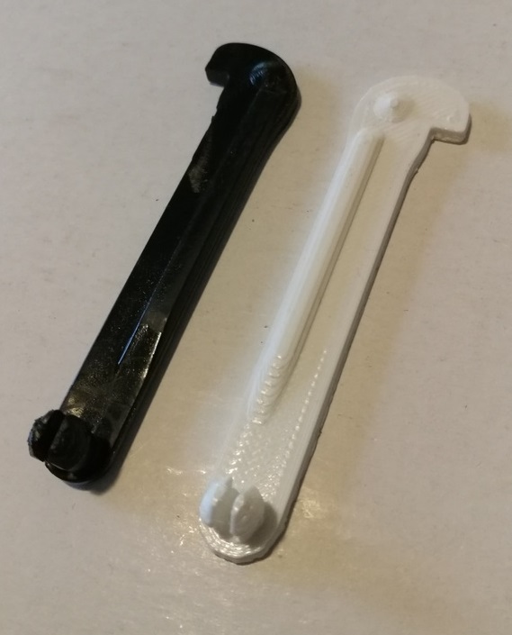 Toyota Corolla Kolçak Kolları ABS Baskı 2 Adet 00763 - Görsel 3