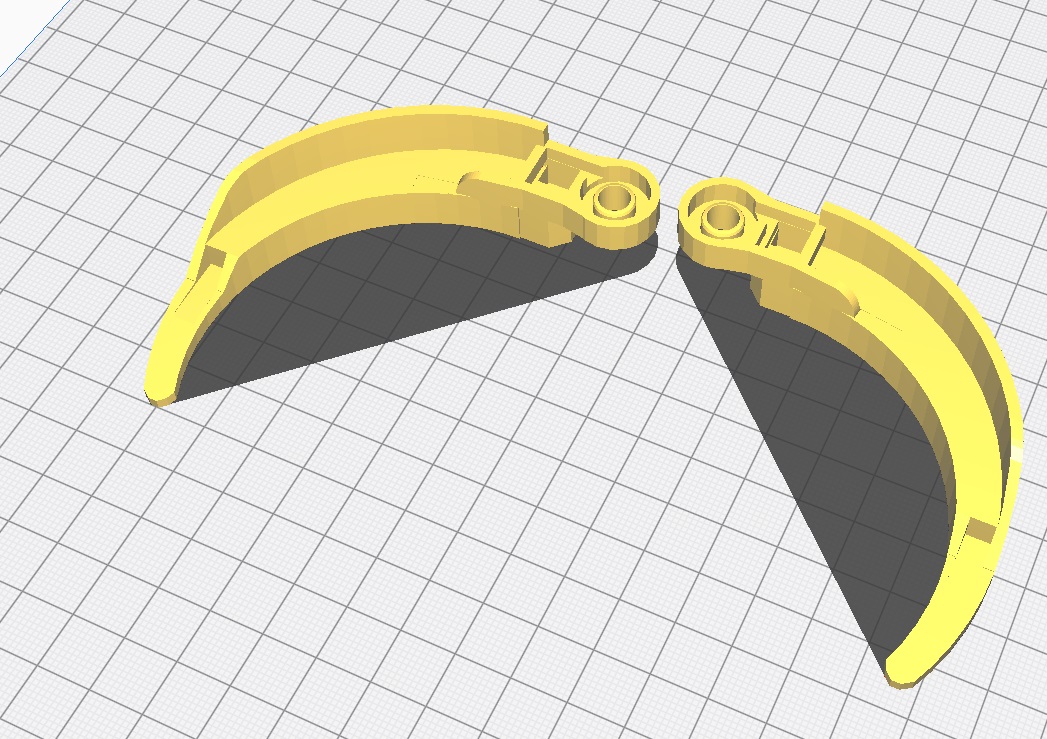 Toyota Corolla 2004 Bardak Kolu Sağ ve Sol ABS Baskı 00767