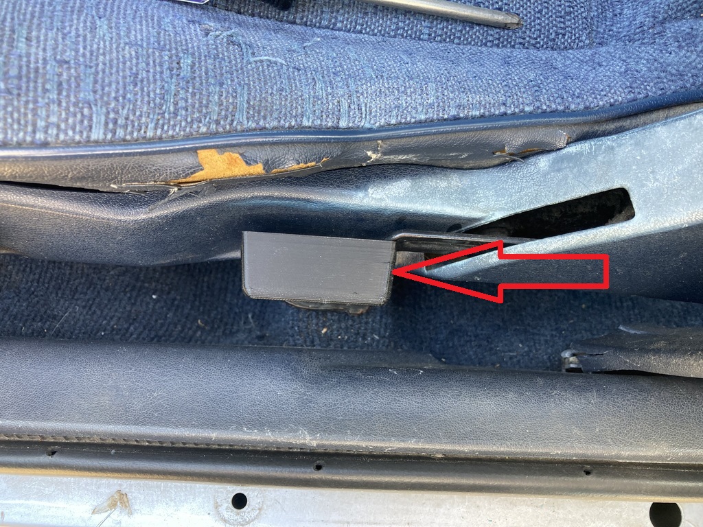 Toyota Corolla AE86 Koltuk Kolu ABS 2 Adet Sağ ve Sol Baskı 00770