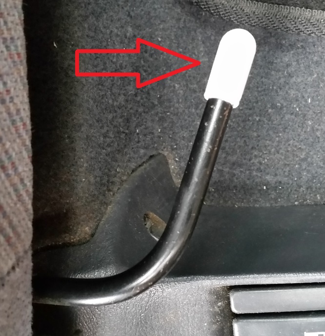 1995 Toyota Corolla Koltuk Kolu Topuzu 2 Adet ABS Baskı 00773