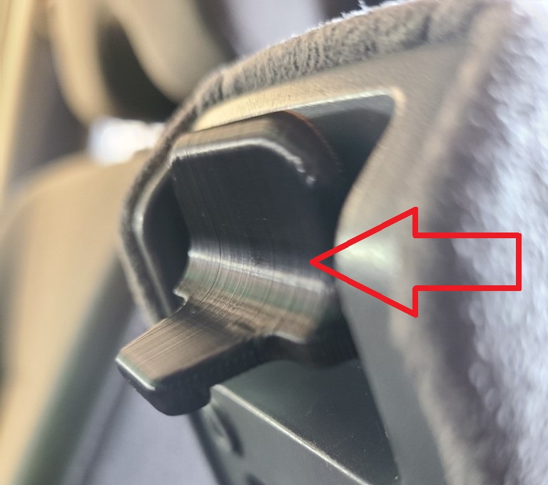 Honda Civic - Accord Uyumlu Kolçak Mandalı ABS Baskı 00785