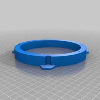 HondAccord 1999-2004 Uyumlu 6.5 İnch Hoparlör Braketi ABS Baskı 00786