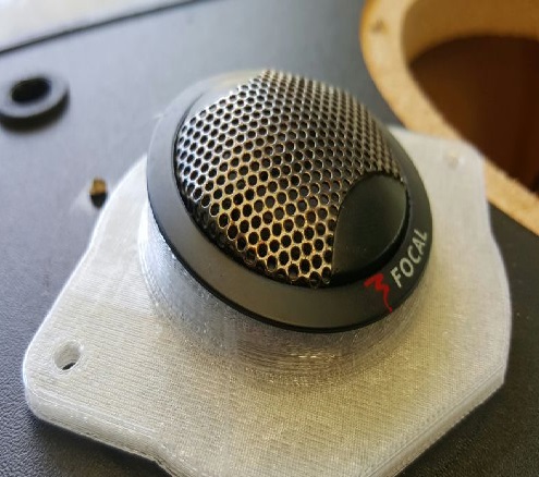 Alfa Romeo 4C Tweeter Braketi Sağ ve Sol 00894 - Görsel 3