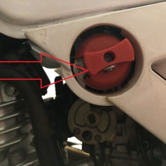 Yamaha XT225 Çek Valf Düğmesi ABS Baskı 01131